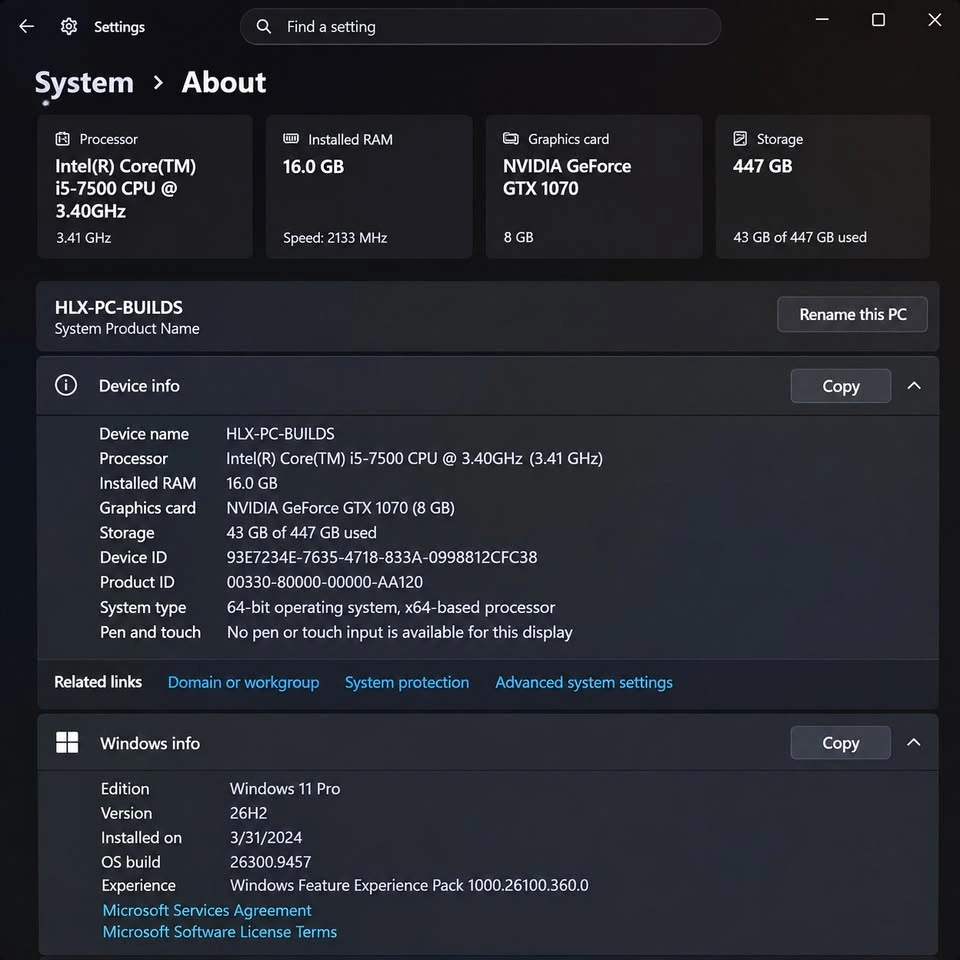 i5 | GTX 1070 | Budget Gamer - photo 5