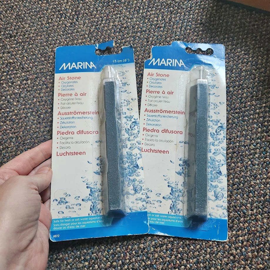 2 Marina aquarium Airstones for $5