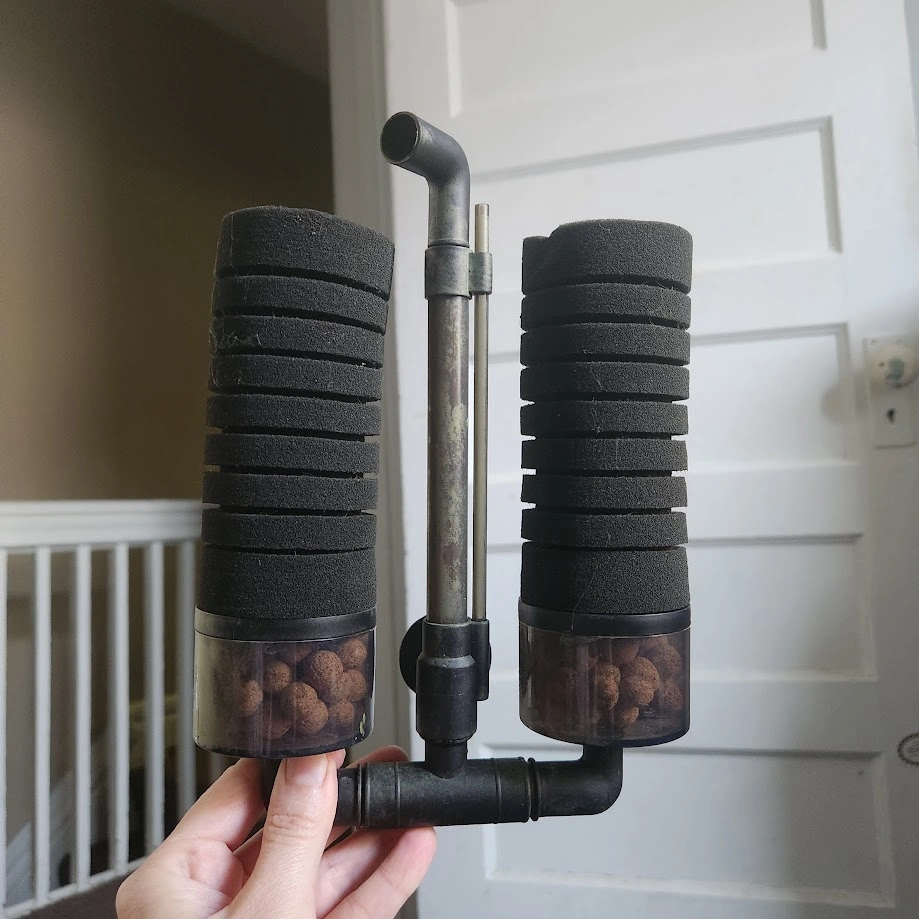 Hygger Used Sponge filter for Aquariums - photo 4