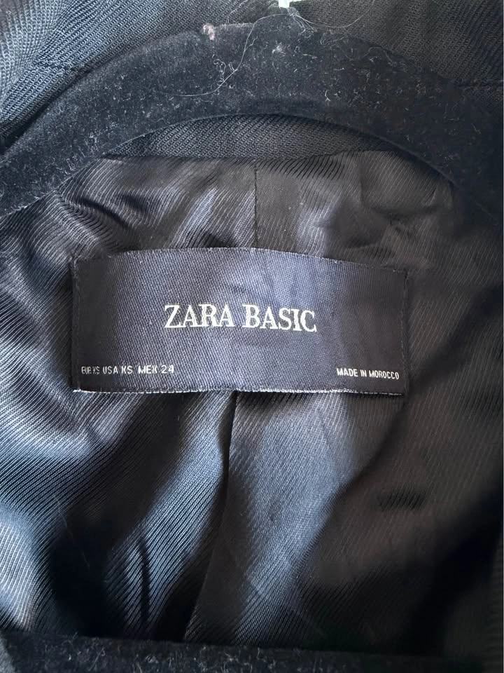Zara Black Fall Coat Knee Length - photo 3