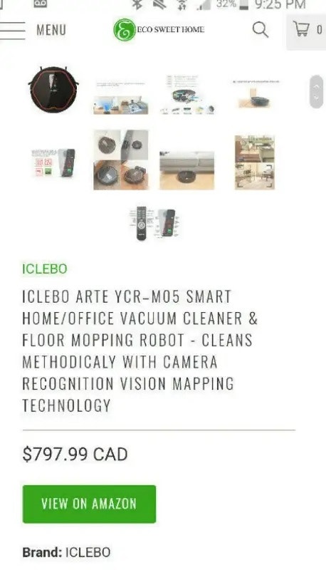 Iclebo Arte Intelligent cleaning robot vacuum - photo 3