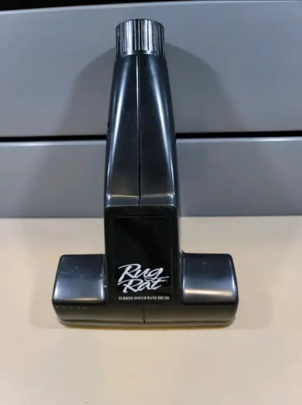 Rug Rat turbine power hand brush for central vacuum