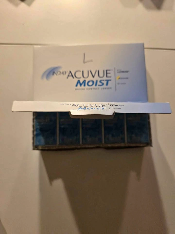 1-Day Acuvue Moist Contact Lenses 60 Lens