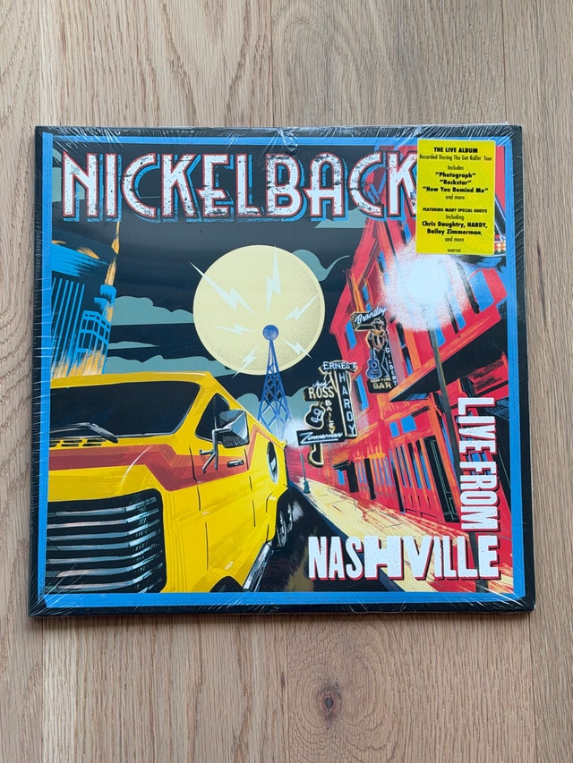 Nickelback – Live From Nashville (2LP Vinyl)