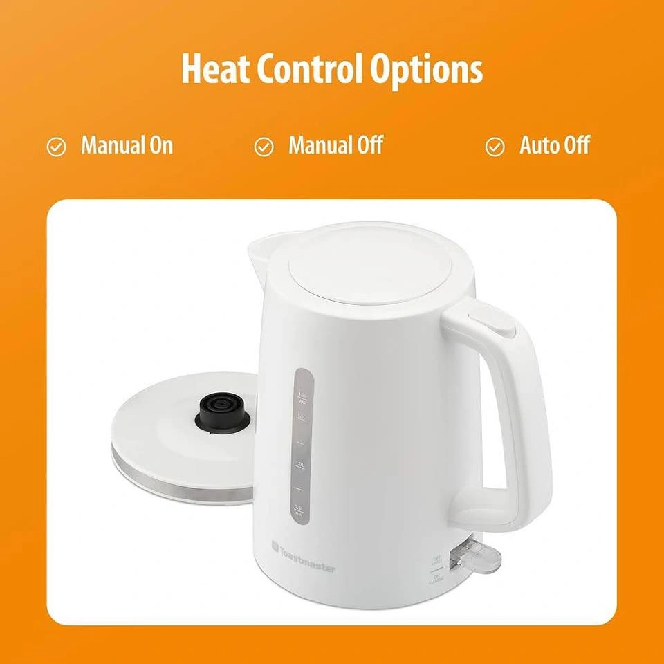 Toastmaster 1.7 Liter Electric Kettle (White) - photo 4