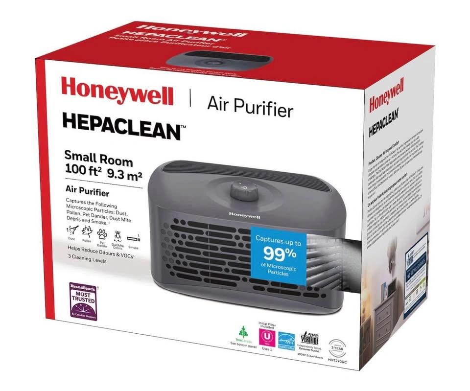 Honeywell HEPA Clean Air Purifier (Black) - photo 2