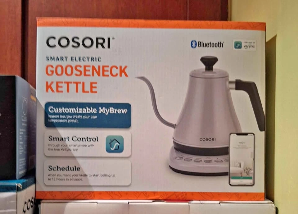 Cosori Electric Gooseneck Kettle Smart Bluetooth NEW