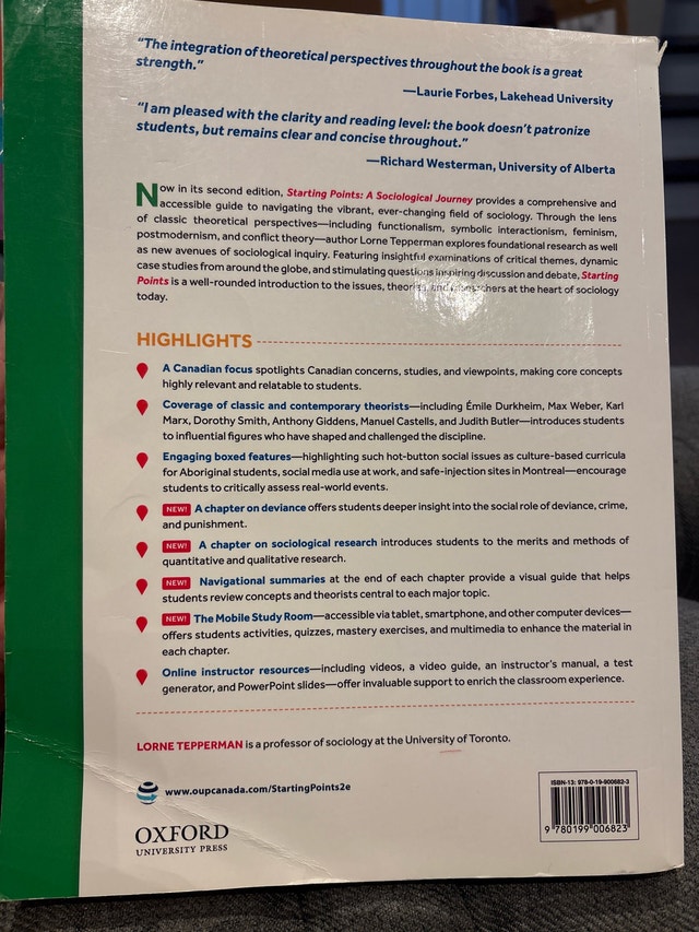 Oxford Starting Points: A Sociological Journey Second Edition - photo 2