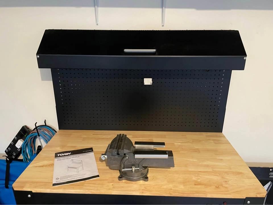 Torin Garage Workbench with 6-inch Vise - photo 2