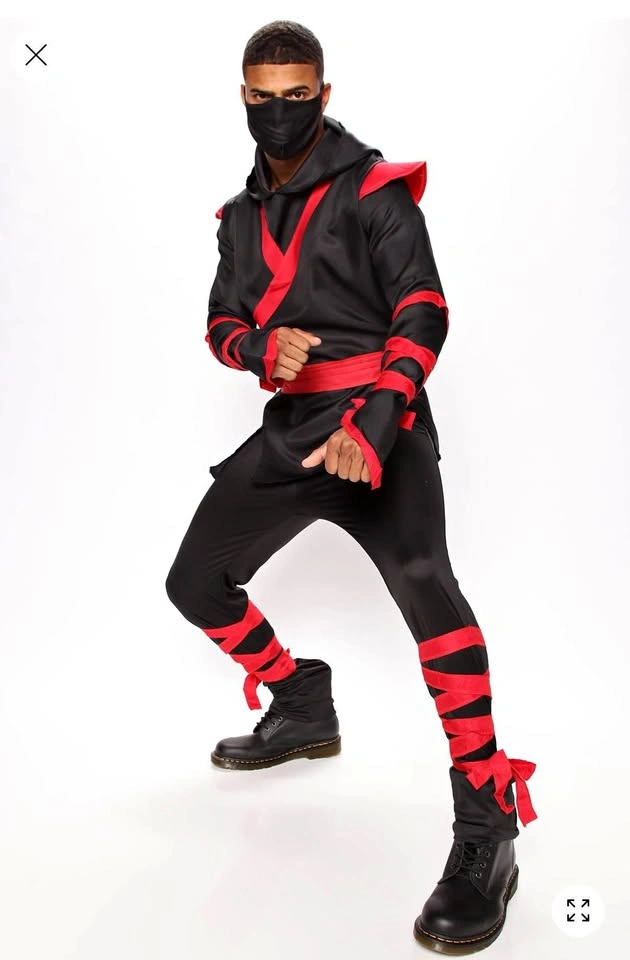 FASHION NOVA MALE NINJA COSTUME