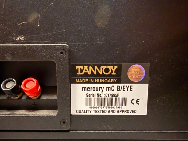 Tannoy Mercury Speaker Set - photo 5