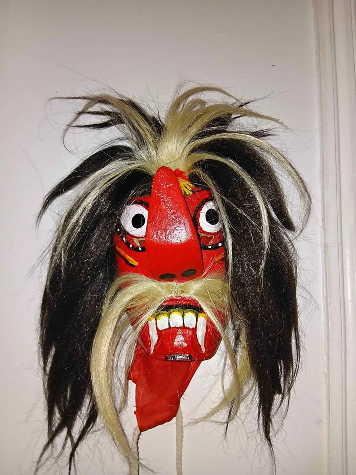 Authentic Indonesian mask Hand Crafted
