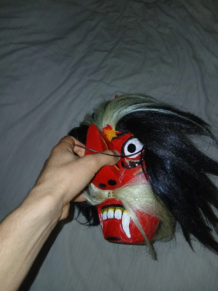 Authentic Indonesian mask Hand Crafted - photo 2