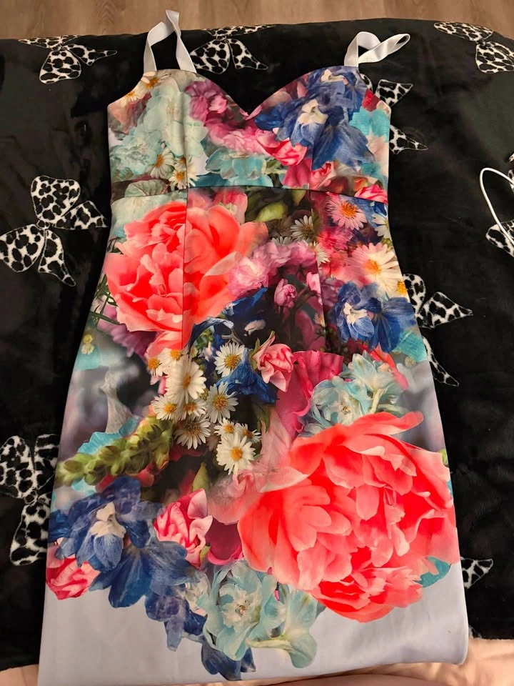 Ted Baker floral print bandage dress