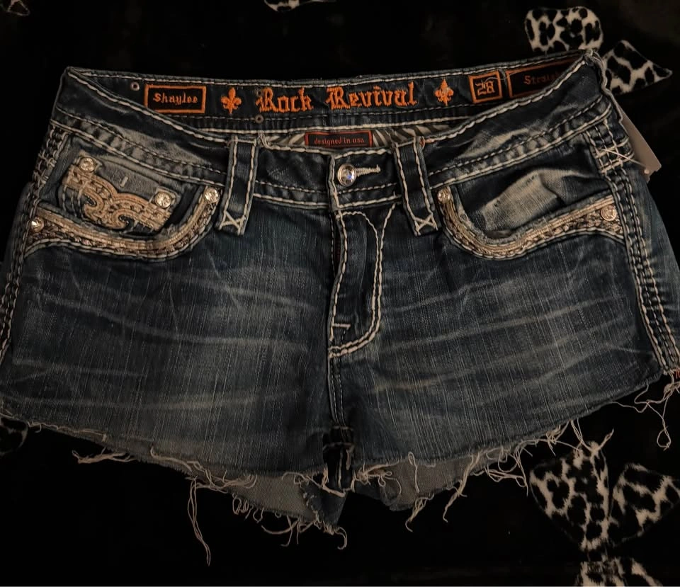 rock revival vintage shorts - photo 3