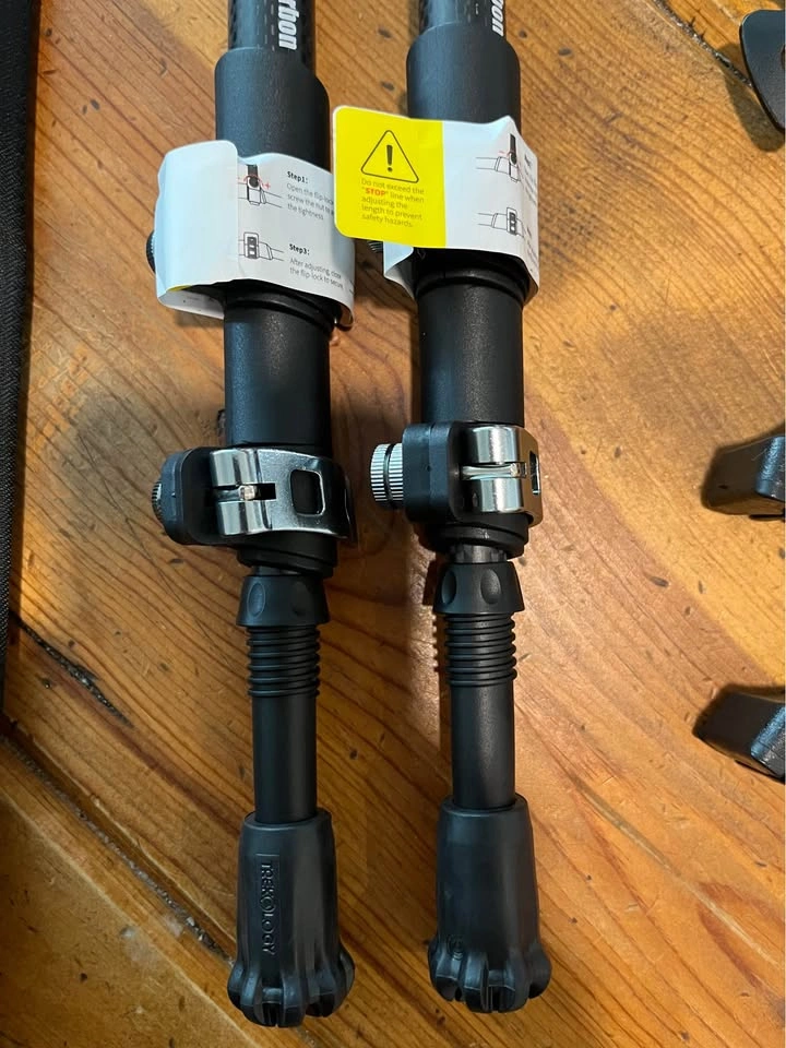 Carbon Fiber Trekking Poles, Ultralight, Trekology – New - photo 3