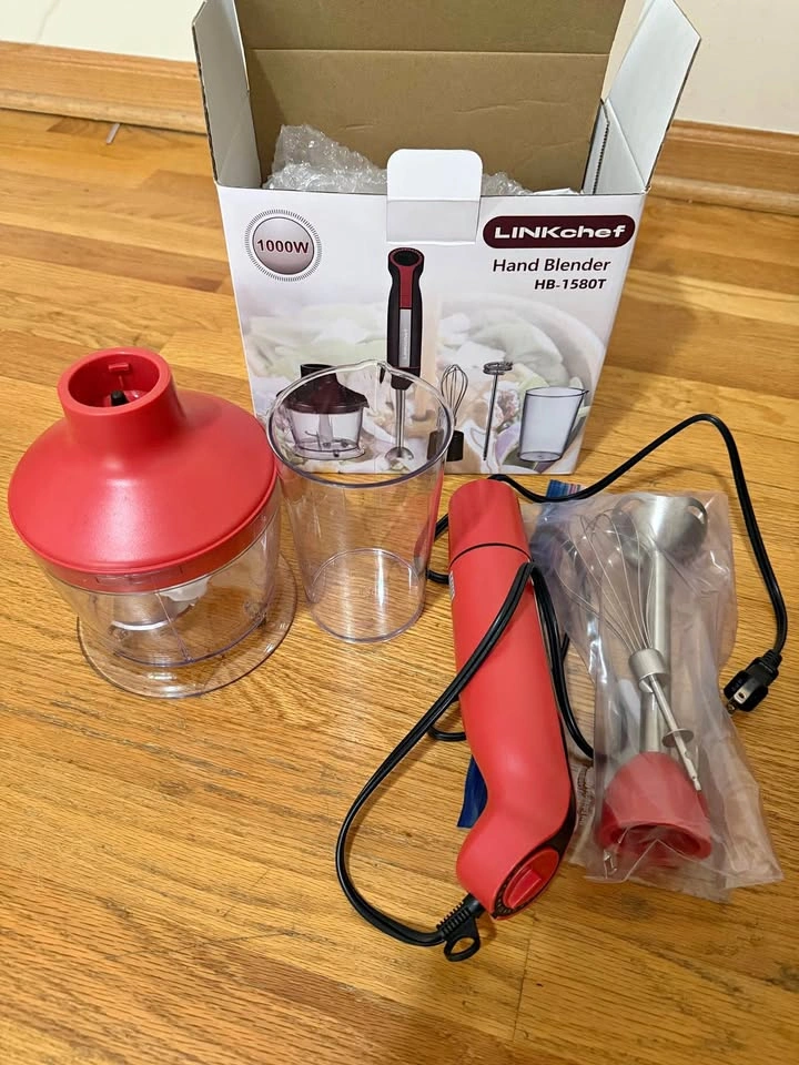 LINKChef 5-in-1 Immersion Hand Blender 1000W - Like New