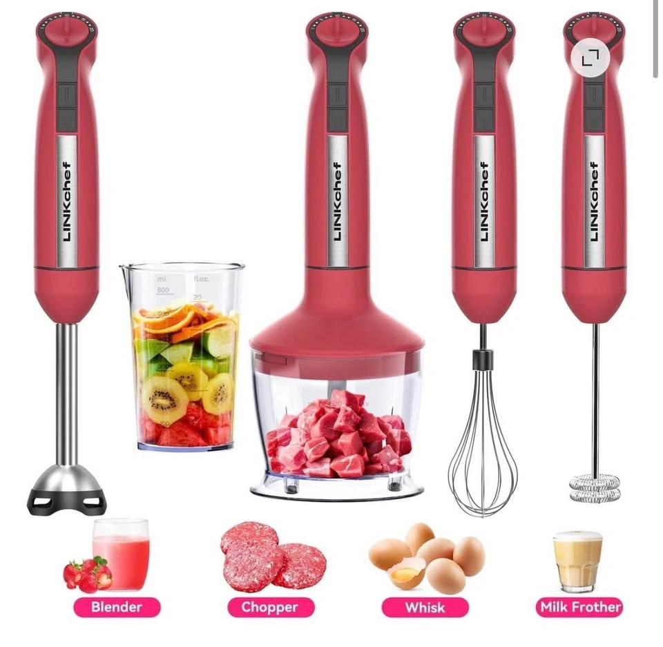 LINKChef 5-in-1 Immersion Hand Blender 1000W - Like New - photo 2