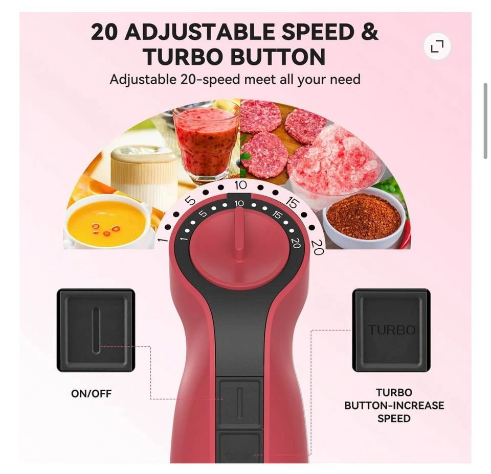 LINKChef 5-in-1 Immersion Hand Blender 1000W - Like New - photo 3