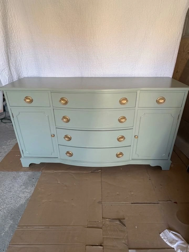 🌿 Beautiful Refinished Vintage Knechtel Dresser / Buffet - photo 5