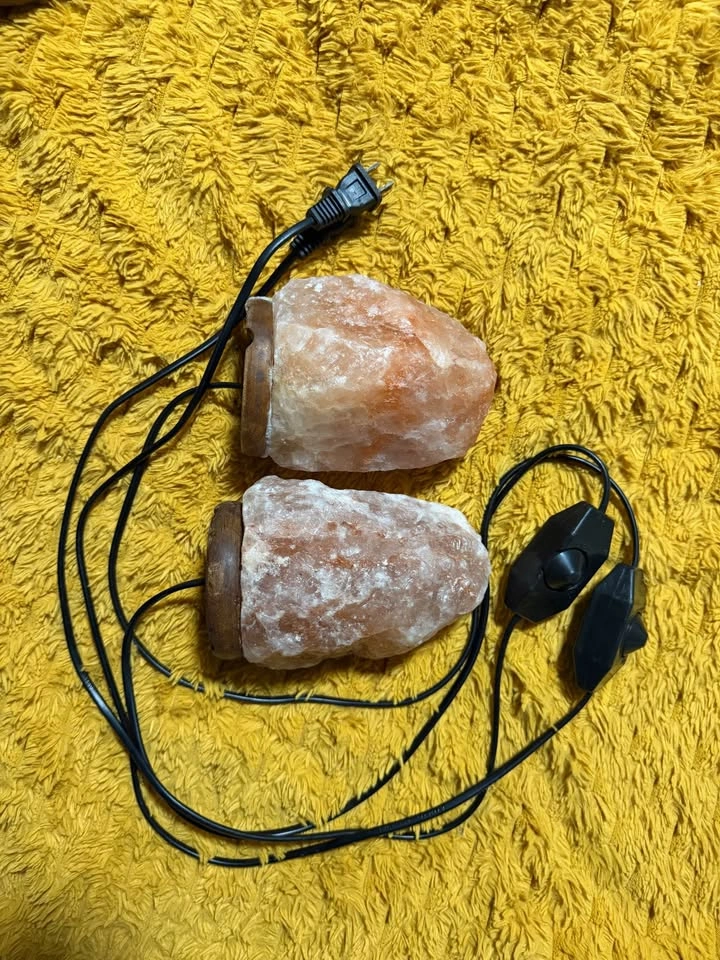 Himalayan Salt Lamps - Pair of 2