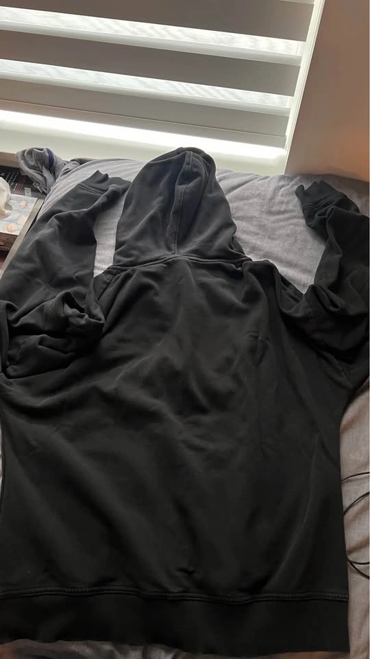 Gymshark Zip Up Hoodie – Men's Large, Black - photo 2