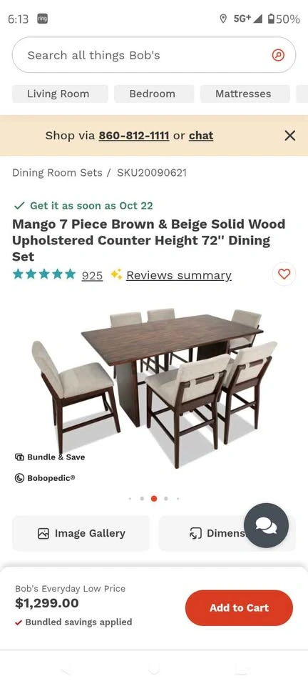 7 pc Dining Set - photo 3