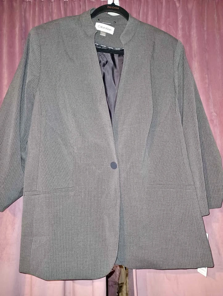 Women's Plus Calvin Klein Pants Suit 20W