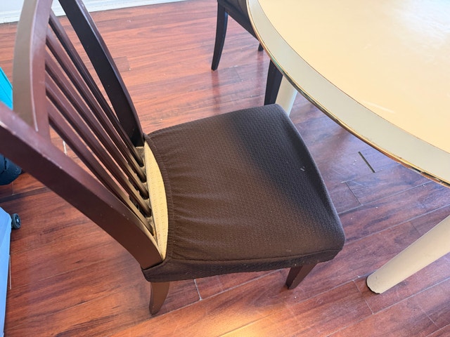 Dining table with 4 chairs - photo 4