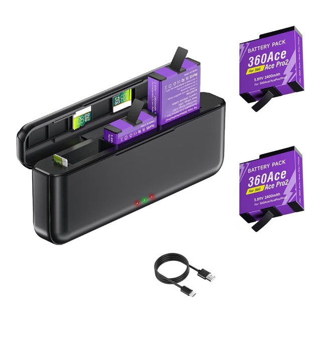 Insta360 Ace Battery and Charger Kit