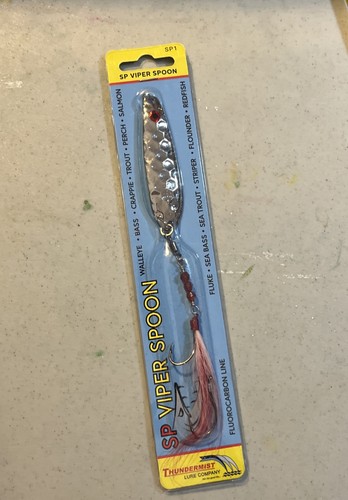 Thundermist Viper Spoon SP1 Red/Silver Lure