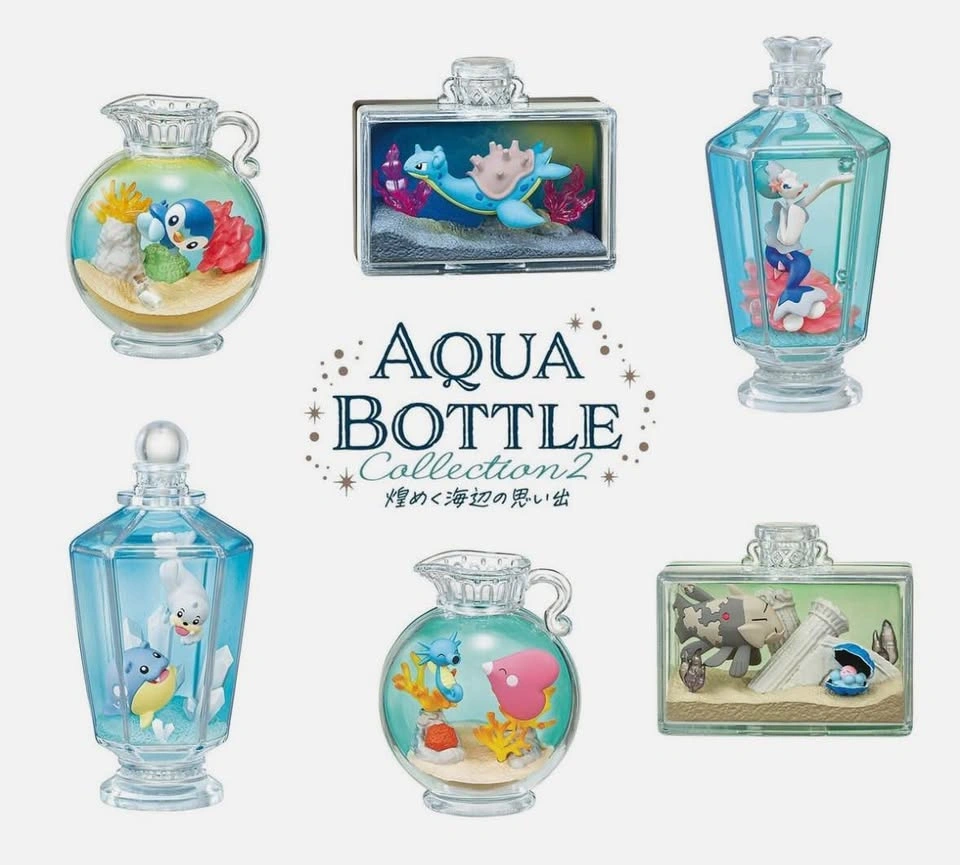 Re-Ment Pokemon Aqua Bottle Collection Figures Set - photo 3