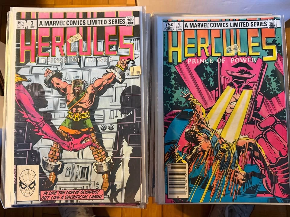 Hercules: Prince of Power #1-4 (1982, Marvel) - $36 OBO - photo 2
