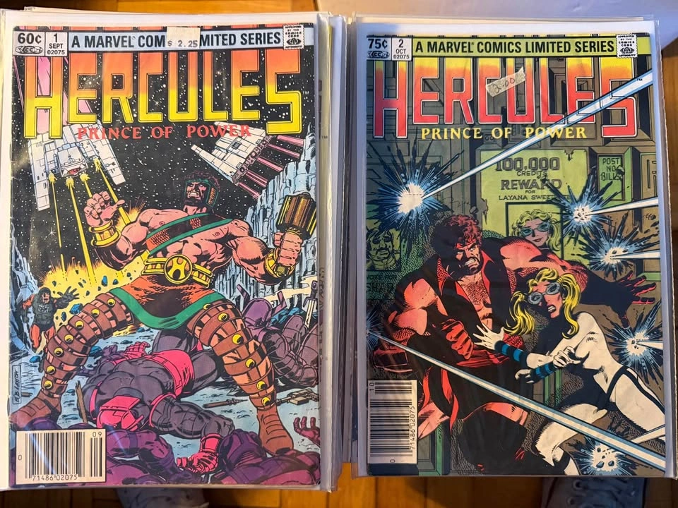 Hercules: Prince of Power #1-4 (1982, Marvel) - $36 OBO - photo 3