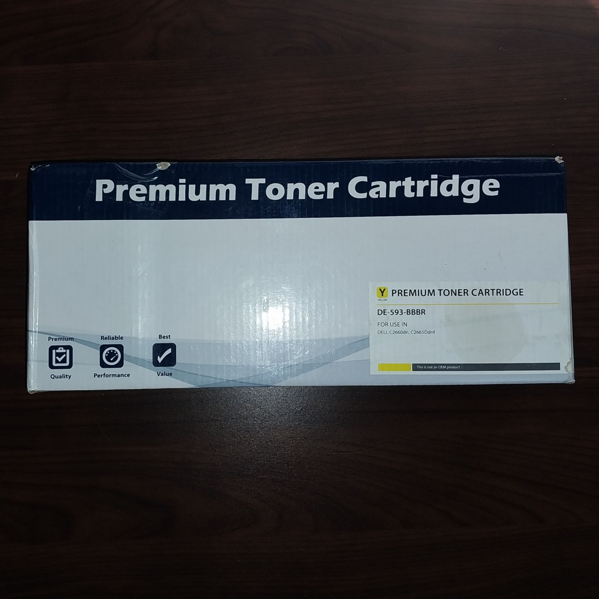 Premium Yellow Toner Cartridge for Dell – C2660dn/C2665dnf