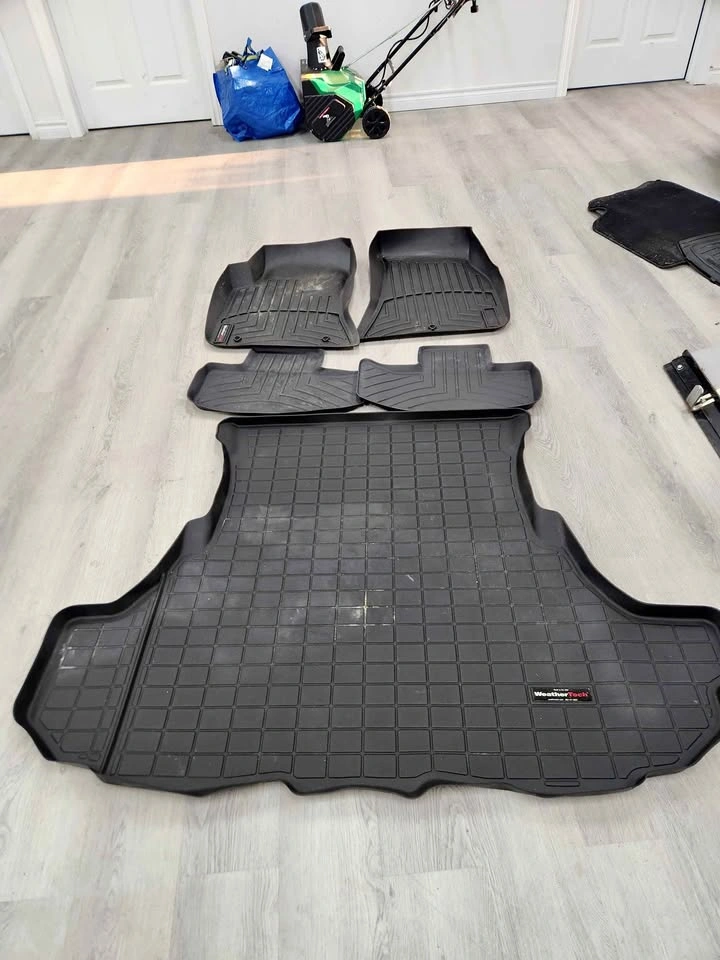 2008-2023 Dodge Challenger Weathertech floor mats complete