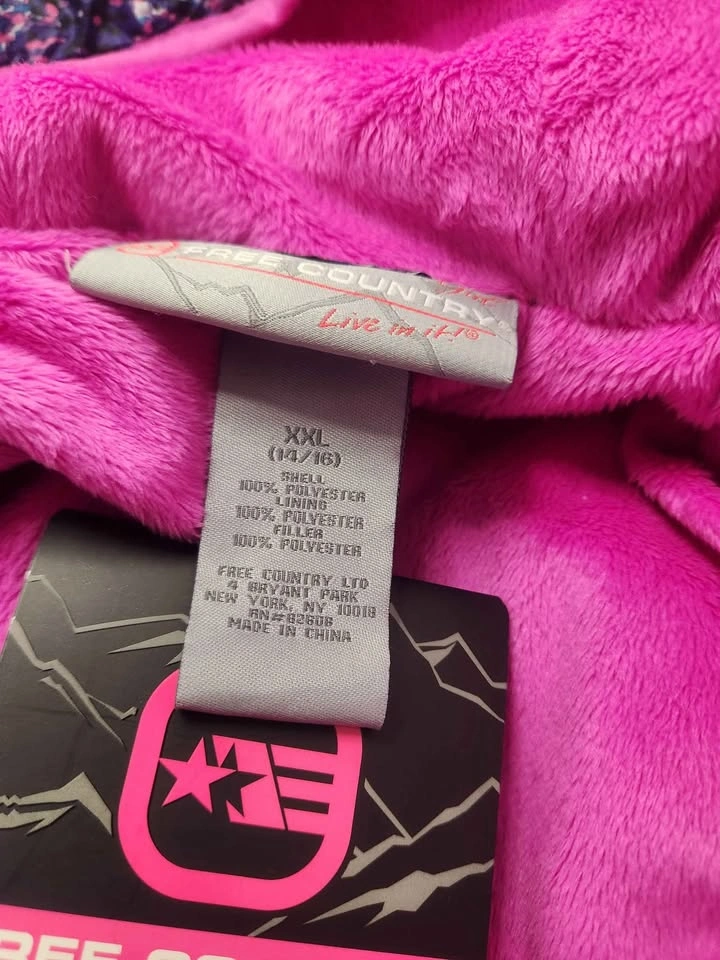 Girls 14/16 Free Country Jacket New with Tags - photo 4