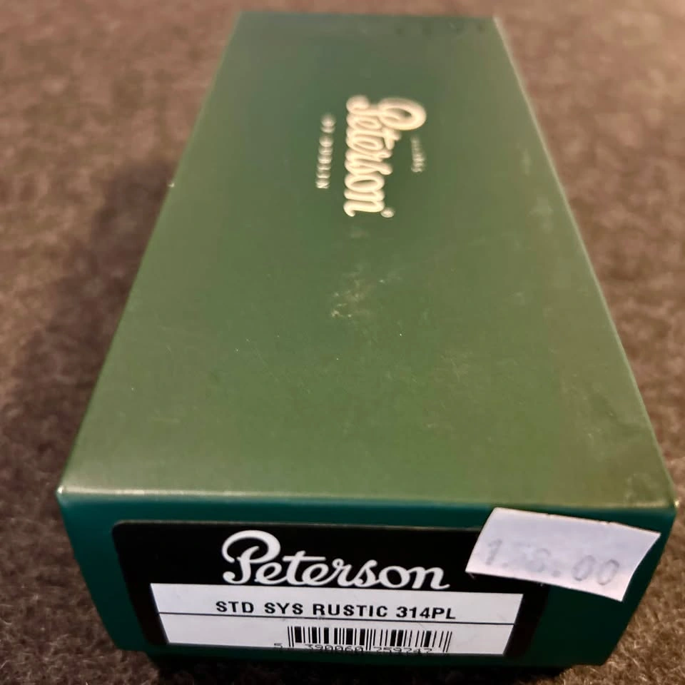 Peterson System Standard Rusticated (314) P-Lip Tobacco Pipe - photo 3