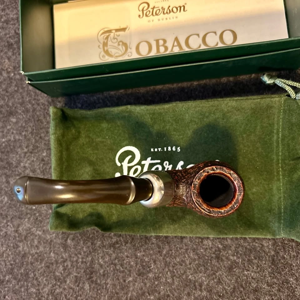Peterson System Standard Rusticated (304) P-Lip Tobacco Pipe - photo 4