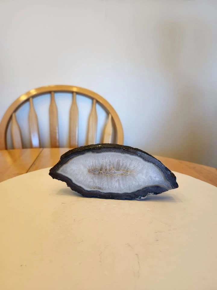 Self Standing 1" Thick Agate Slab, Natural Home Decor - photo 4