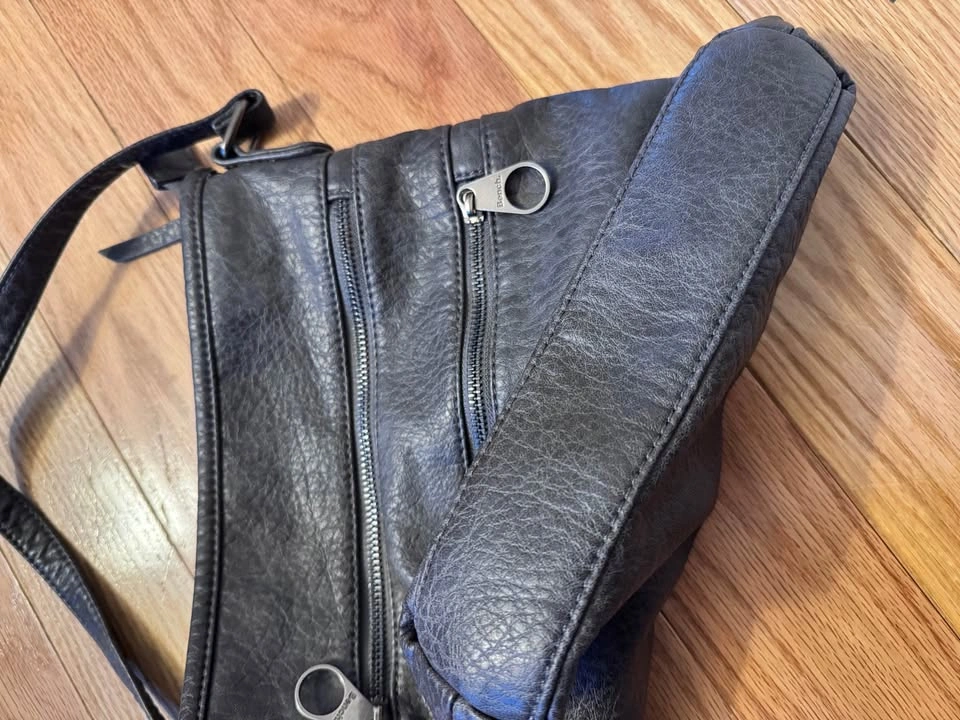 BENCH brand dark grey shoulder bag - photo 4