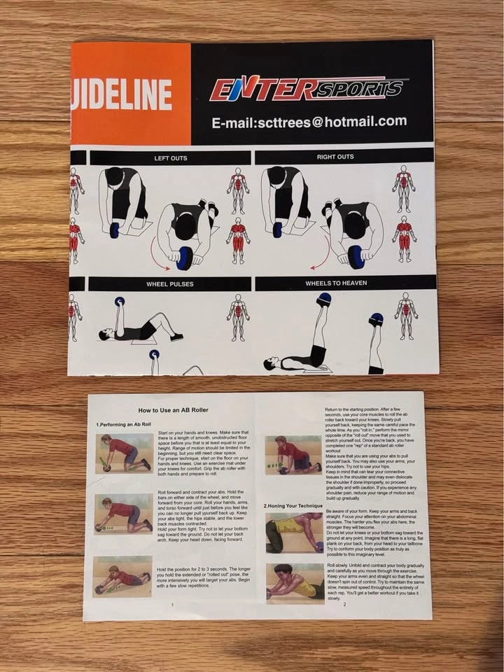 Ab roller exercise tool - photo 4