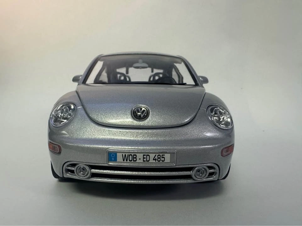 Burago volkswagen new beetle 1998, silver - photo 5