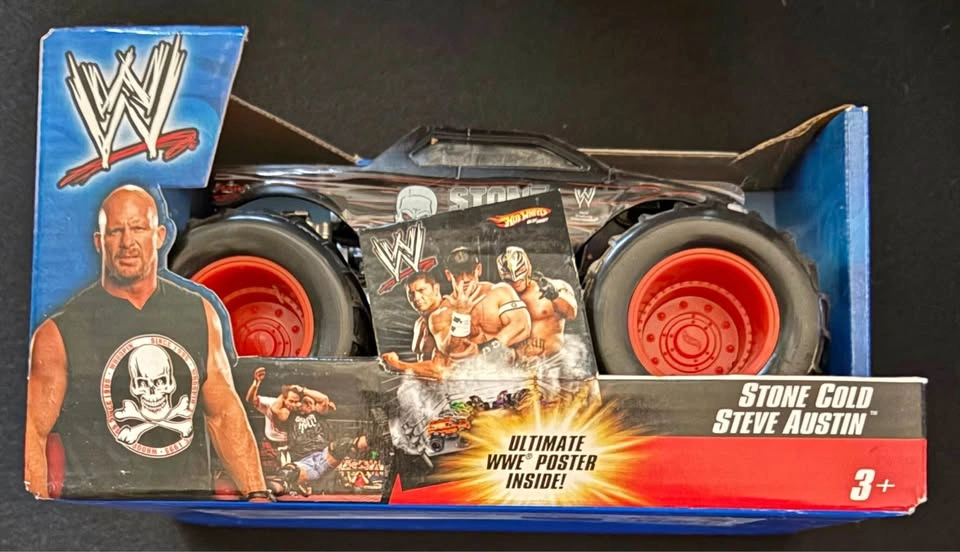 Hot Wheels WWE Stone Cold Steve Austin Monster Jam Truck