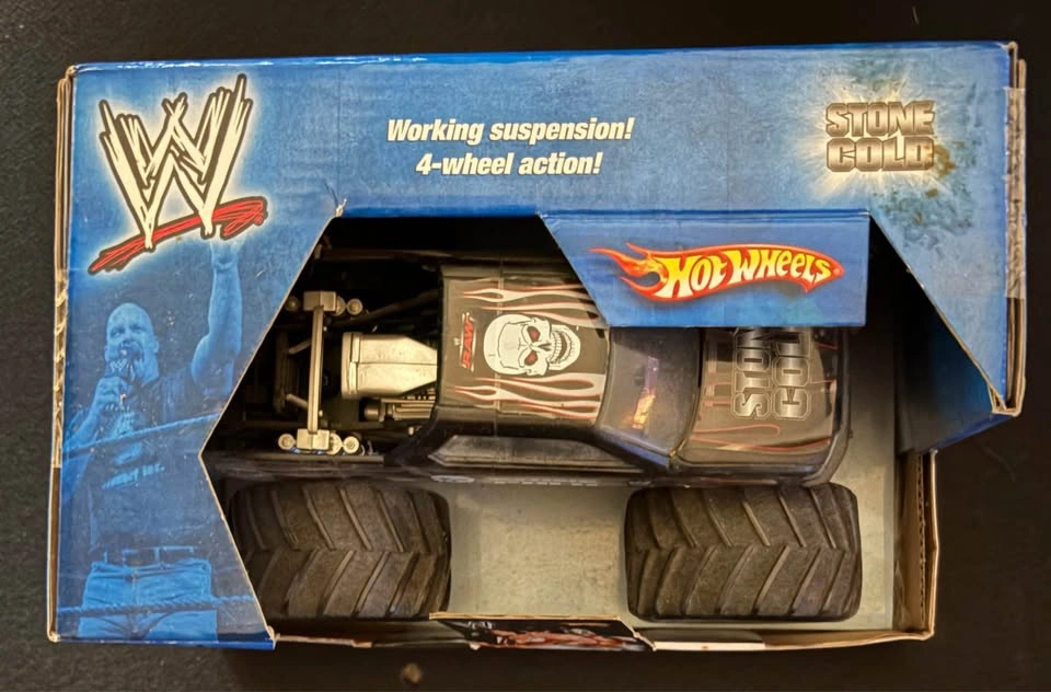 Hot Wheels WWE Stone Cold Steve Austin Monster Jam Truck - photo 2