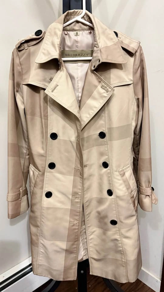 BREBRAZZY Brit Trench Coat
