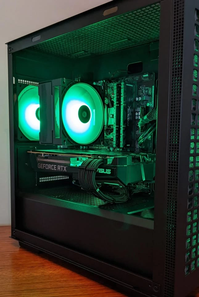 Custom Rgb Gaming Pc | Ryzen 5600 - Rtx 3070 - 32gb ddr4 - photo 2