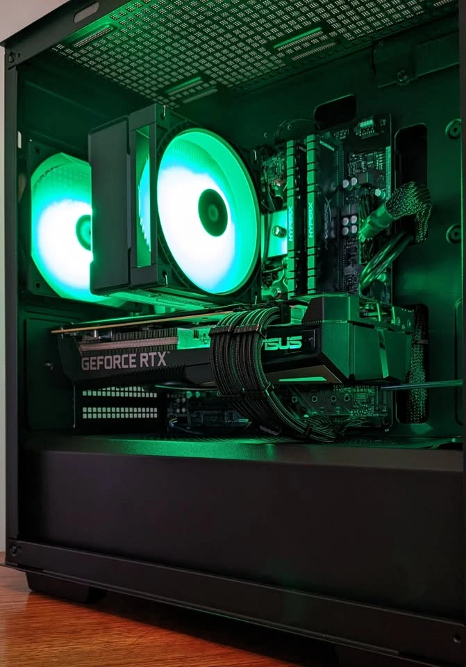 Custom Rgb Gaming Pc | Ryzen 5600 - Rtx 3070 - 32gb ddr4 - photo 3