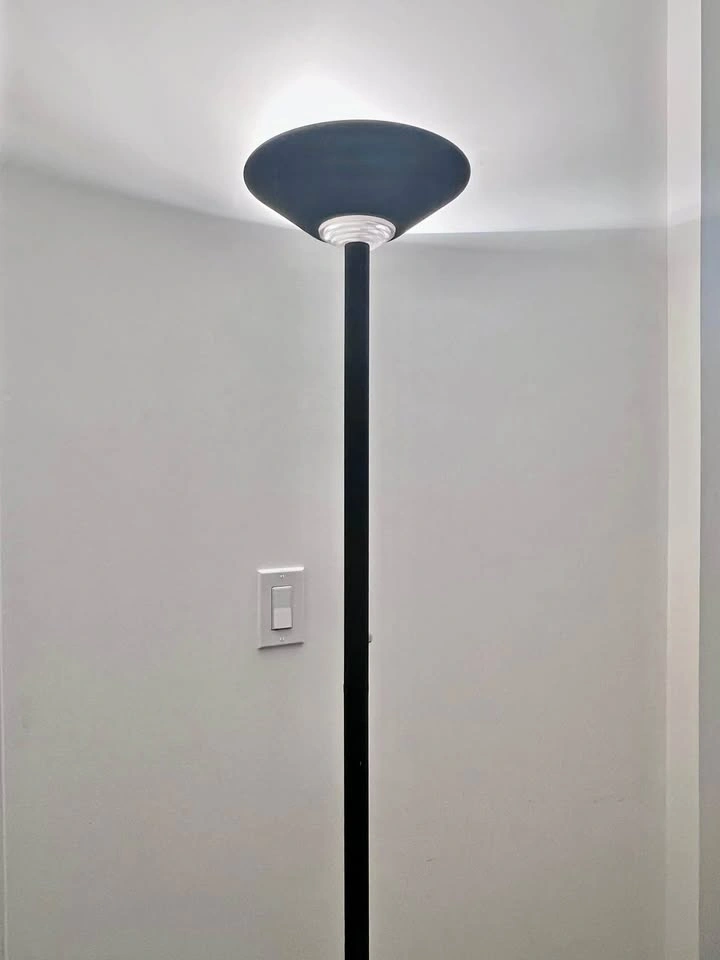 Halogen Torchiere Floor Lamp – Works, Priced to go!