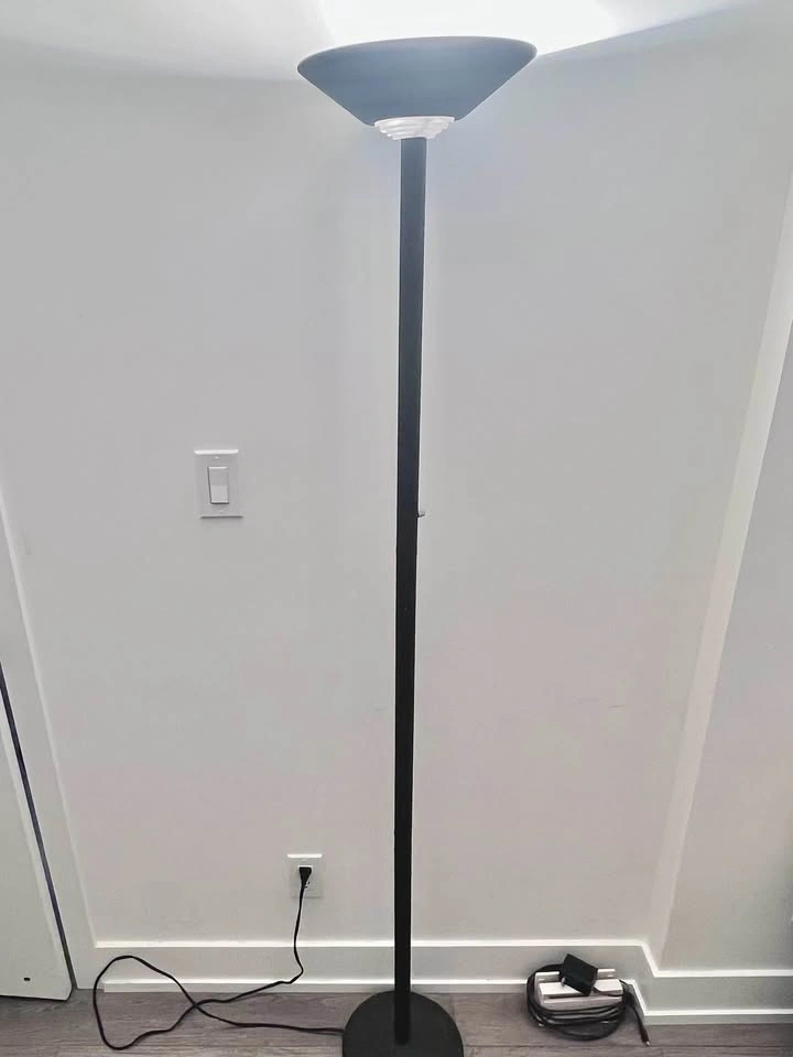 Halogen Torchiere Floor Lamp – Works, Priced to go! - photo 2